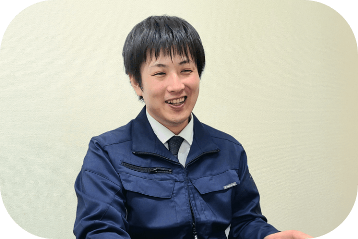インタビューに答えるM.Wさん